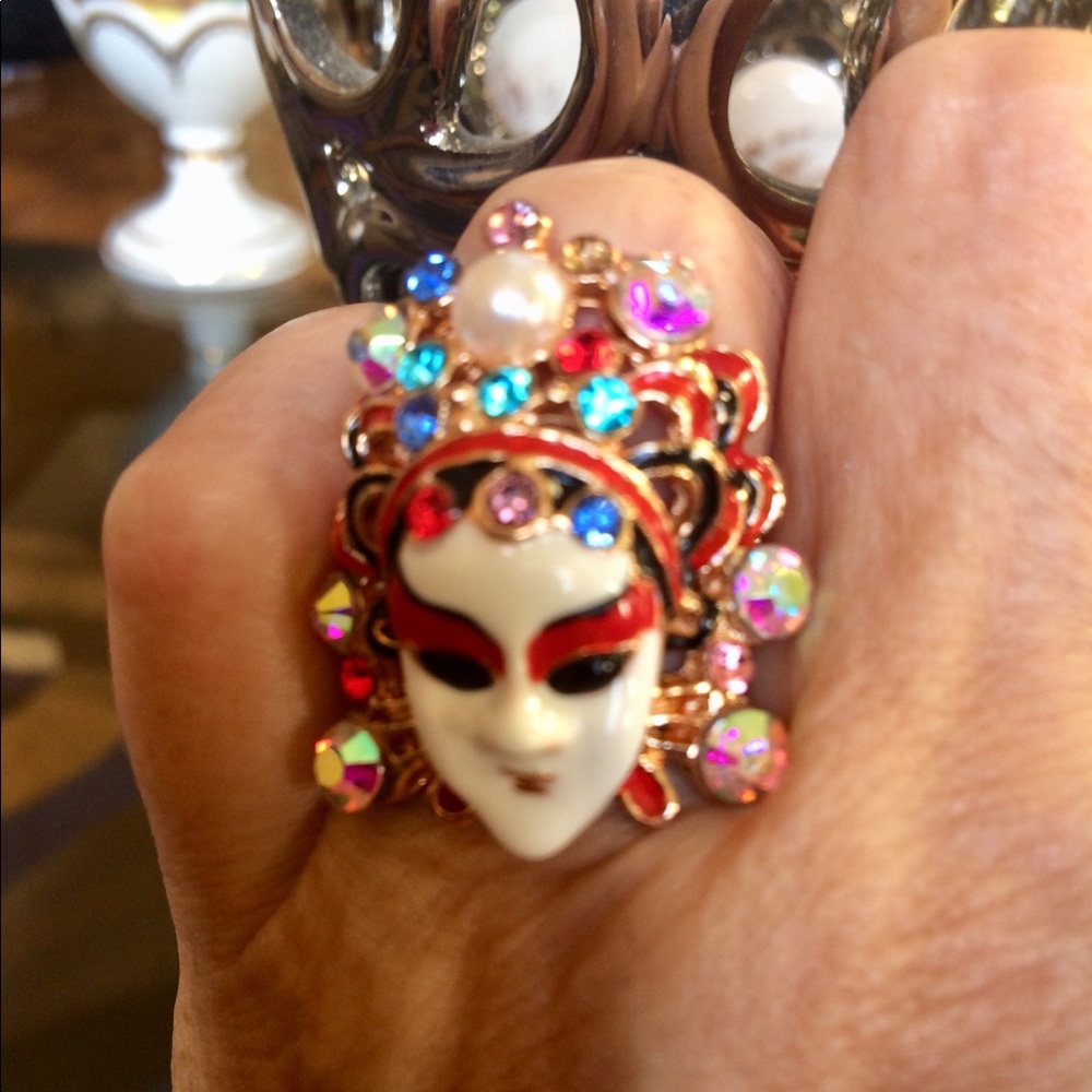 Chinese opera face ring - Picture 8 of 8